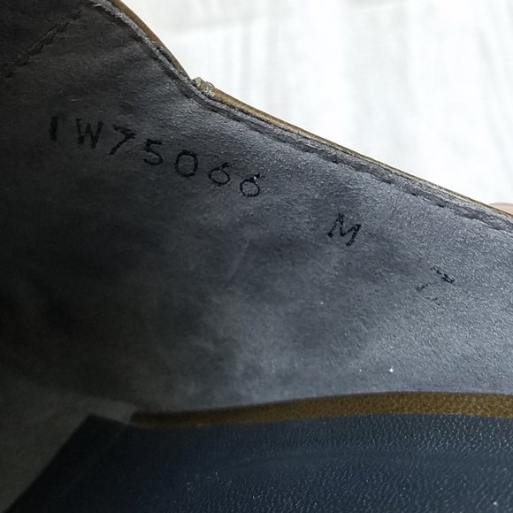 Stuart Weitzman studded platform mules / clog slip ons, Olive Green (size 7) - Picture 9 of 14